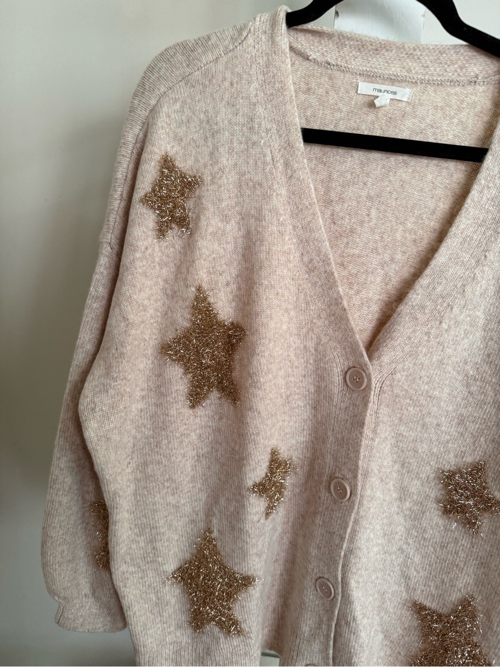 New Maurice’s Oversized Star Cardigan - Picture 5 of 9